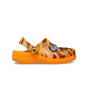 Giày Clog Trẻ Em Crocs Toddler Jurassic World Classic - Orange Zing