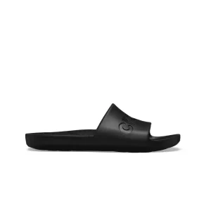 DÉP QUAI NGANG UNISEX ĐEN - CROCS SLIDE